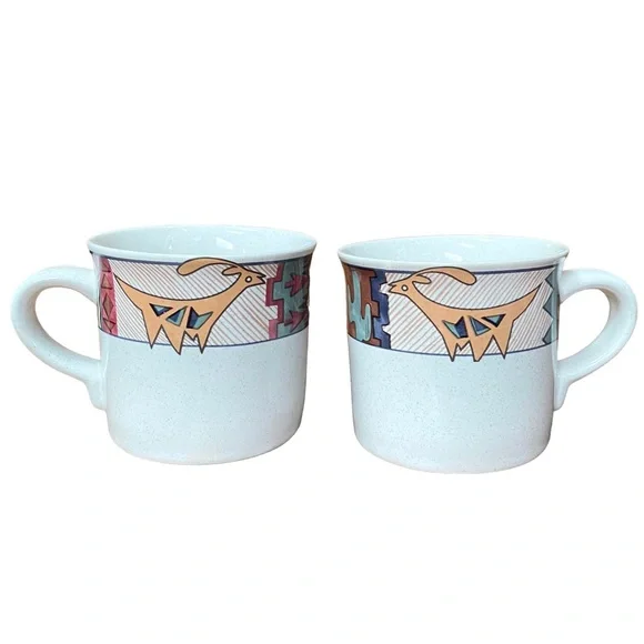 Studio Nova | Dining | Vintage 8s 90s Studio Nova Coffee Mug Cup Lot Of 2  Y225 Memphis Post Modern | Poshmark